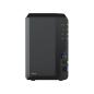 Preview: Synology DS223 incl. 8TB (2 x 4TB) Western Digital WD Purple Surveillance NAS RAID Server