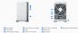 Preview: Synology DiskStation DS223j incl. 12 TB (2 x 6TB) Synology HAT3300-6T HDD NAS RAID Server