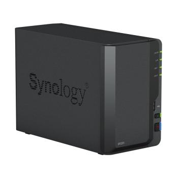 Synology DS223 incl. 8TB (2 x 4TB) Western Digital WD Purple Surveillance NAS RAID Server