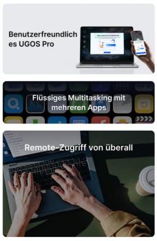 Ugreen NASync DXP2800 2-Bay NAS System RAID Server - Leergehäuse -