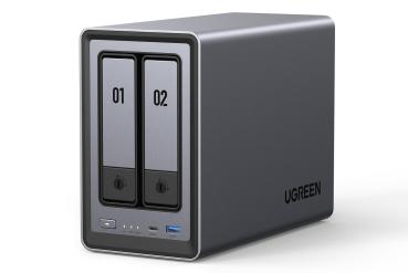 Ugreen NASync DXP2800 2-Bay NAS System RAID Server - Leergehäuse -