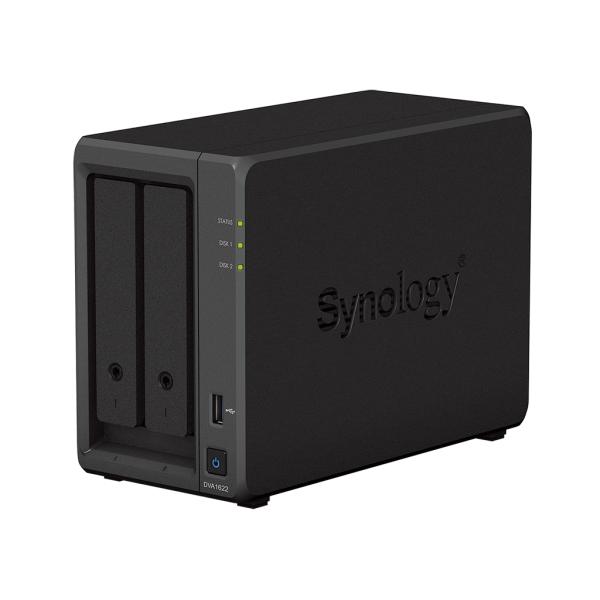 Synology Deep Learning NVR DVA1622 incl. 2 x 4 TB Western Digital WD Purple Surveillance HDD
