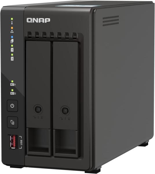 QNAP TS-253e incl. 16TB (2 x 8TB) Western Digital RED Plus NAS HDD