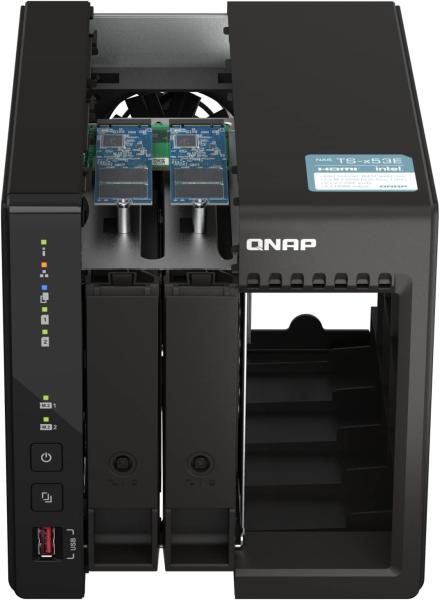 QNAP TS-253e incl. 16TB (2 x 8TB) Western Digital RED Plus NAS HDD