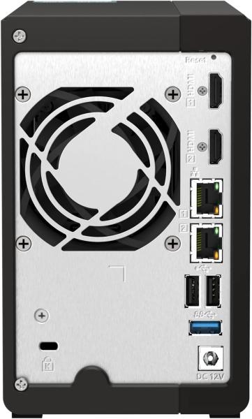 QNAP TS-253e incl. 16TB (2 x 8TB) Western Digital RED Plus NAS HDD