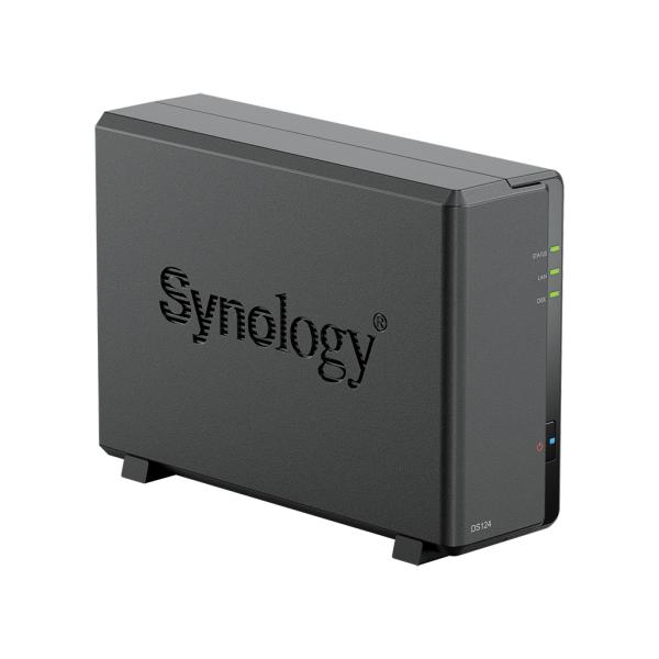 Synology DiskStation DS124 1-Bay NAS-Server Leergehäuse