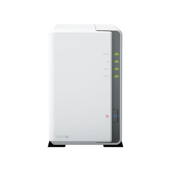 Synology DiskStation DS223j incl. 12 TB (2 x 6TB) Synology HAT3300-6T HDD NAS RAID Server