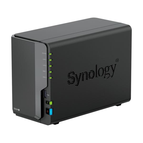 Synology DS224+ 6G 6GB RAM Edition Diskstation incl. 2TB 2x 1TB Western Digital WD WD1005FBYZ NAS GOLD RAID Server