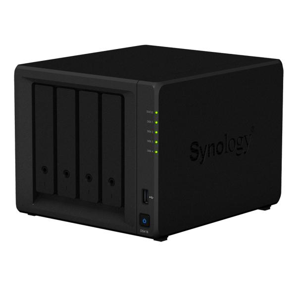 Synology DS418 incl. 8TB (4 x 2TB) WD RED PLUS WD20EFZX NAS RAID Server