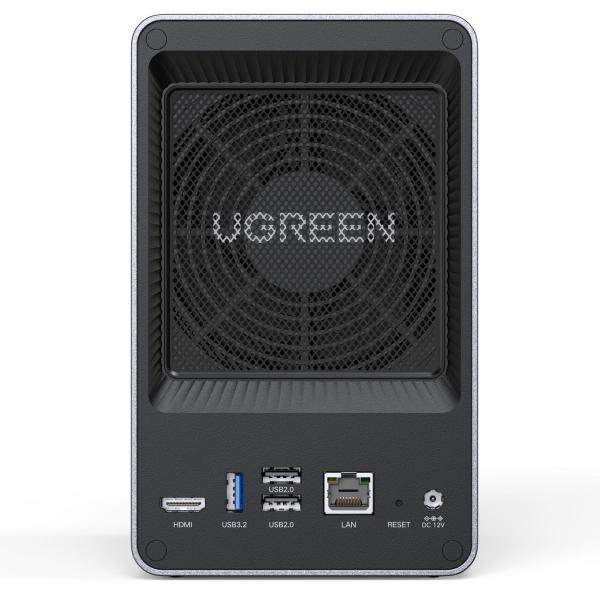 Ugreen NASync DXP2800 2-Bay NAS System RAID Server - Leergehäuse -