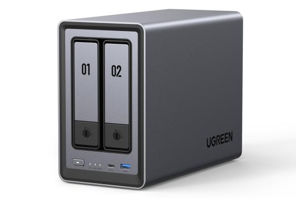 Ugreen NASync DXP2800 2-Bay NAS System RAID Server - Leergehäuse -